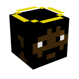 Black skin: head render