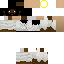 Black skin: raw texture render
