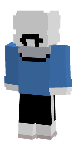 Black skin: body, back render