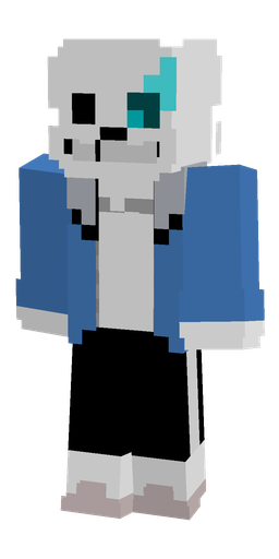 Black skin: body, front render