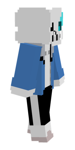 Black skin: body, right side render