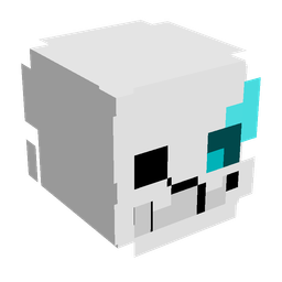 Black skin: head render