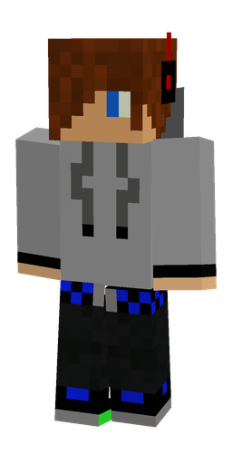 Black skin: body, front render