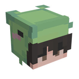 Green skin: head render
