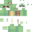 Green skin: raw texture render