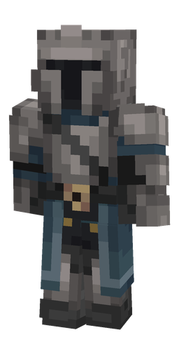 Black skin: body, front render