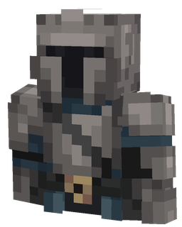 Black skin: bust render