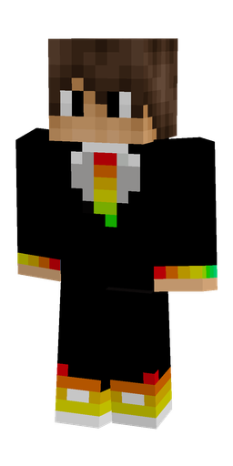 Black skin: body, front render