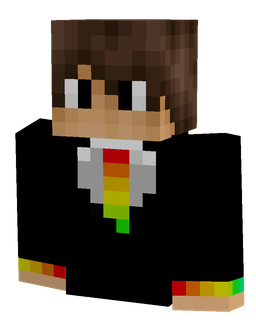 Black skin: bust render