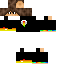 Black skin: raw texture render