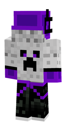 Black skin: body, back render