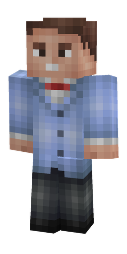 Black skin: body, front render