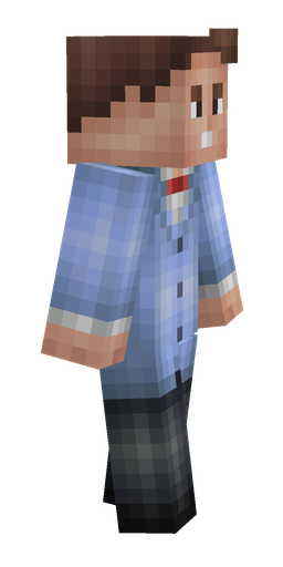 Black skin: body, right side render