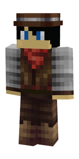 Black skin: body, front render