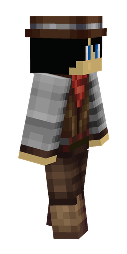 Black skin: body, right side render