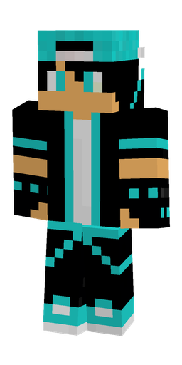 Black skin: body, front render