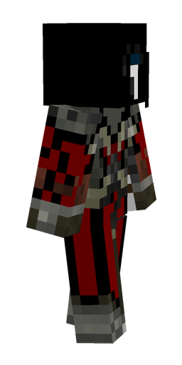 Black skin: body, right side render