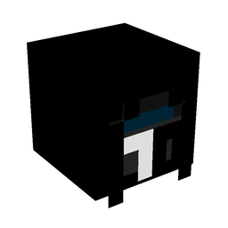 Black skin: head render
