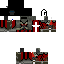 Black skin: raw texture render