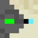 Blue skin: face render
