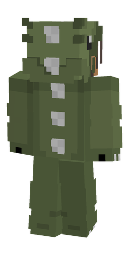 Classic skin: body, back render