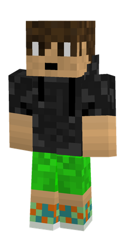 Black skin: body, front render