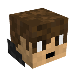 Black skin: head render