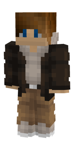Brown skin: body, front render