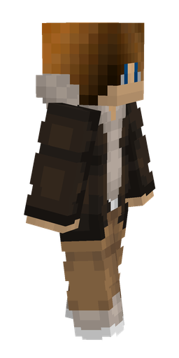 Brown skin: body, right side render