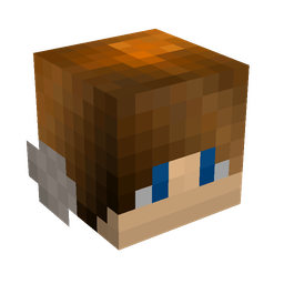 Brown skin: head render
