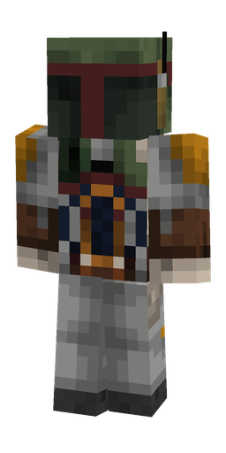 Black skin: body, back render