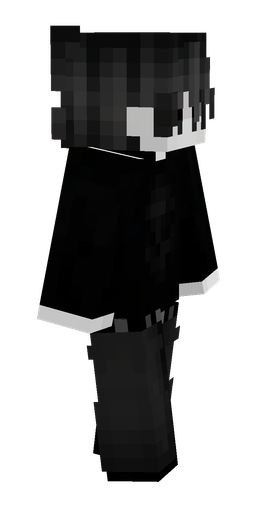 Black skin: body, right side render