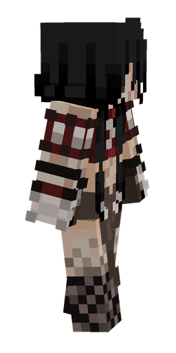 Black skin: body, right side render