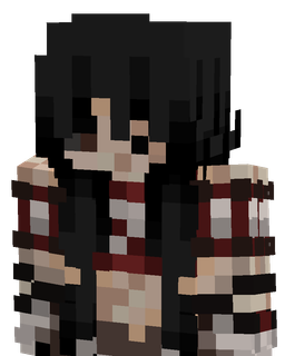 Black skin: bust render