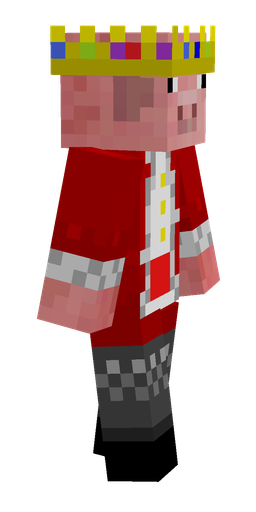 Black skin: body, right side render