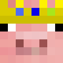 Black skin: face render