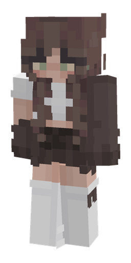 Black skin: body, front render