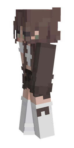 Black skin: body, left side render