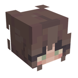 Black skin: head render
