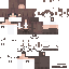 Black skin: raw texture render