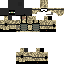 Black skin: raw texture render