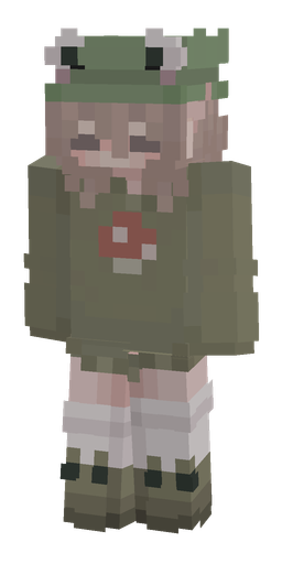Dark skin: body, front render