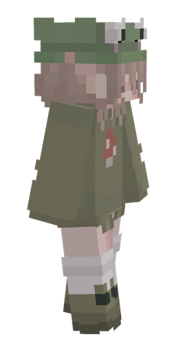 Dark skin: body, right side render