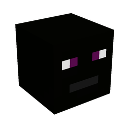 Black skin: head render
