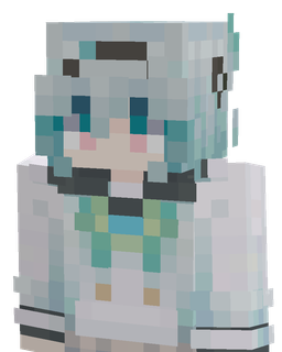 Blue skin: bust render