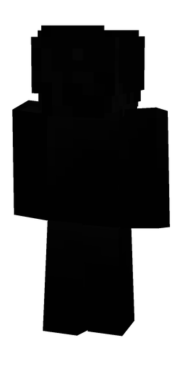 Black skin: body, back render