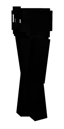 Black skin: body, left side render
