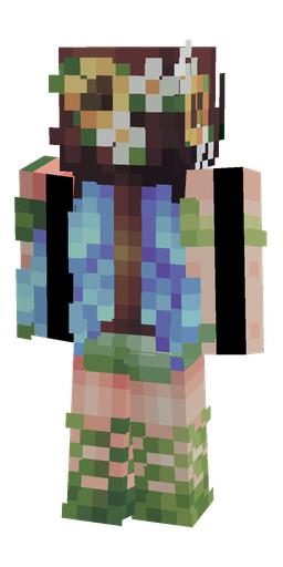 Classic skin: body, back render