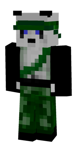 Black skin: body, front render