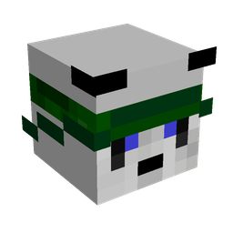 Black skin: head render